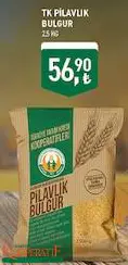 TARIM KREDİ BİRLİK PİLAVLIK BULGUR 2.5 KG TARIM KREDİ BİRLİK PİLAVLIK BULGUR 2.5 KG